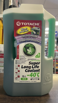 АНТИФРИЗ TOTACHI SUPER LONG LIFE COOLANT (ЗЕЛЁНЫЙ) 5 литров